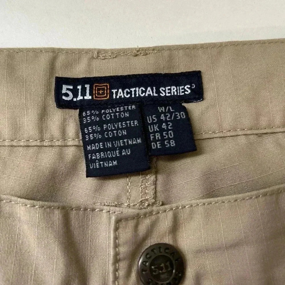 5.11 Tactical Pants - Khaki, Size 42x30 - New Without Tags - Picture 2 of 9